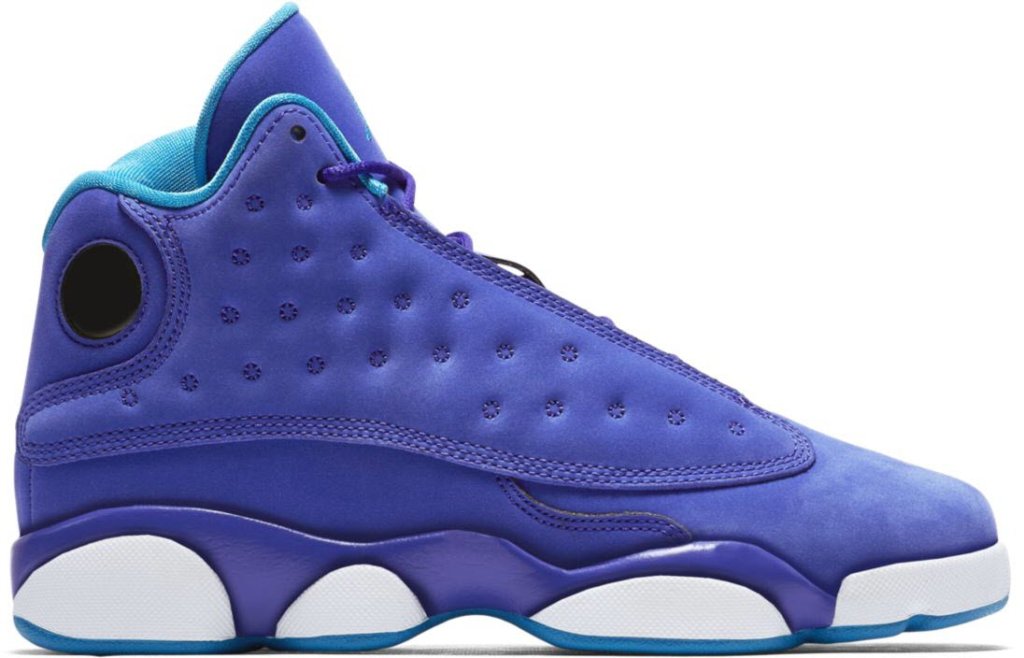 Jordan 13 Retro Hornets (GS) Varsity Purple/Orion Blue-White (824246-405)