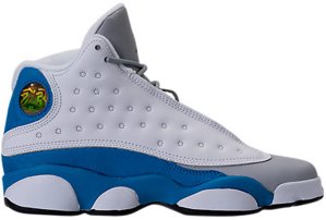 Jordan 13 Retro White Italy Blue (GS) White/Italy Blue-Wolf Grey-Black (439358-107)