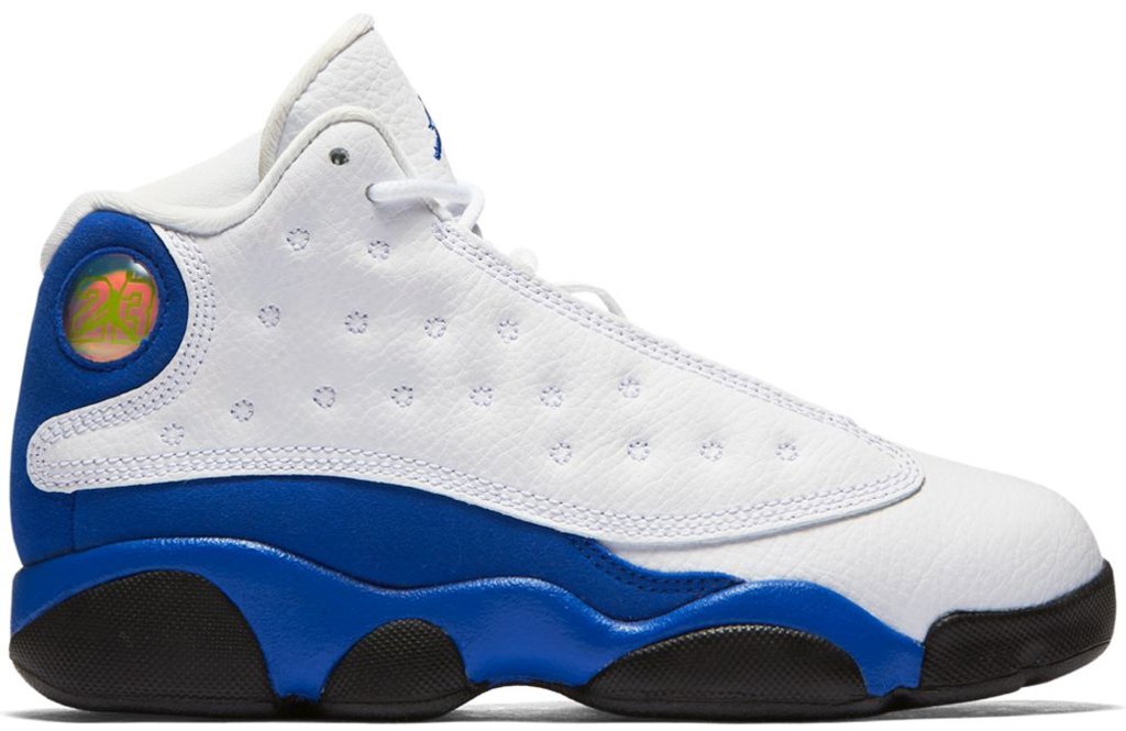 Jordan 13 Retro White Hyper Royal Black (PS) White/Hyper Royal-Black (414575-117)