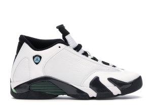 Jordan  14 Retro Oxidized Green 2016 (GS) White/Oxidized Green-Legend Blue-Black (487524-106)