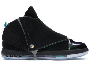 Jordan 16 Retro CEO Black/Metallic Silver-Turbo Green (AA1235-003)