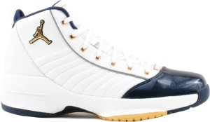 Jordan 19 OG SE Olympic White/Metallic Gold-Midnight Navy (308492-171)