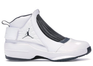 Jordan  19 Retro White Flint Grey White/Chrome-Flint Grey (AQ9213-100)