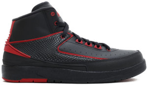 Jordan 2 Retro Alternate 87 (GS) Black/Varsity Red (834276-001)