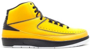 Jordan 2 Retro QF Candy Pack Yellow Del Sol/White-Black (395709-701)
