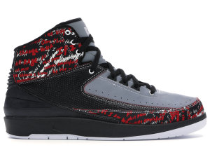 Jordan 2 Retro Eminem (The Way I Am) Black/Stealth-Varsity Red (308308-002)
