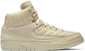 Jordan 2 Retro Just Don Beach (GS) Beach/Metallic Gold-University Red (839604-250)