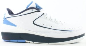 Jordan 2 Retro Low University Blue (2004) White/Midnight Navy-Columbia Blue (309837-141)