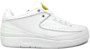 Jordan 2 Retro Low White Varsity Maize White/Metallic Silver-Varsity Maize (309837-102)