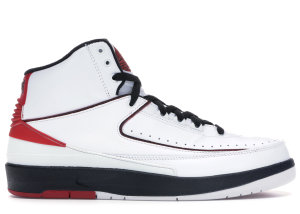 Jordan  2 Retro QF White Varsity Red (2010) White/Black-Varsity Red (395709-101)