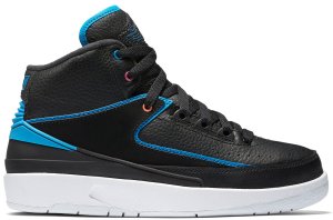 Jordan 2 Retro Radio Raheem (GS) Black/Fire Pink-Photo Blue-Atomic Orange (834276-015)