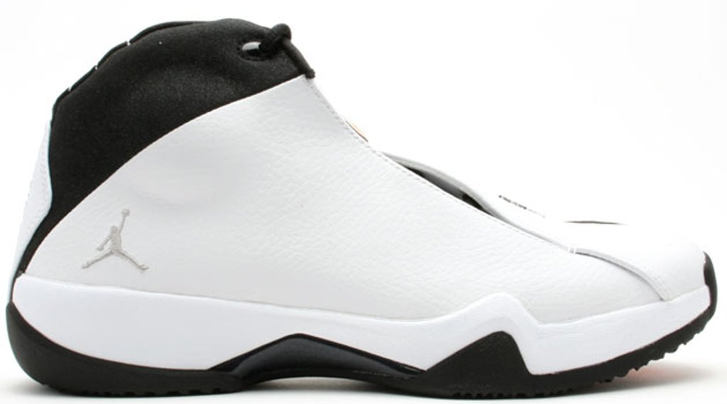 Jordan 21 PE White Black White/Metallic Silver-Black-Taxi (314303-101)