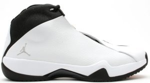 Jordan 21 PE White Black White/Metallic Silver-Black-Taxi (314303-101)