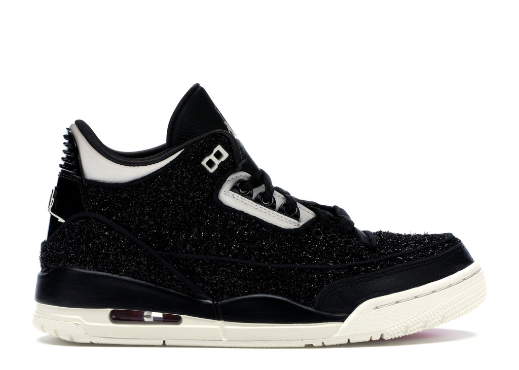 Jordan 3 Retro AWOK Vogue Black (W) Black/Sail (BQ3195-001)