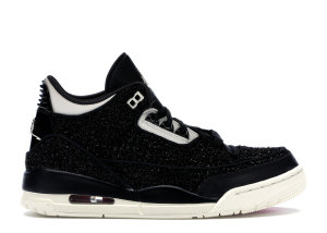 Jordan 3 Retro AWOK Vogue Black (W) Black/Sail (BQ3195-001)