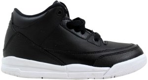 Jordan Air 3 Retro BP Black (PS) Black/Black White (429487-020)