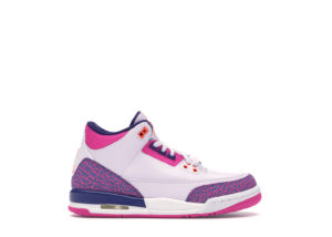 Jordan 3 Retro Barely Grape (GS) Barely Grape/Hyper Crimson-Fire Pink (441140-500)