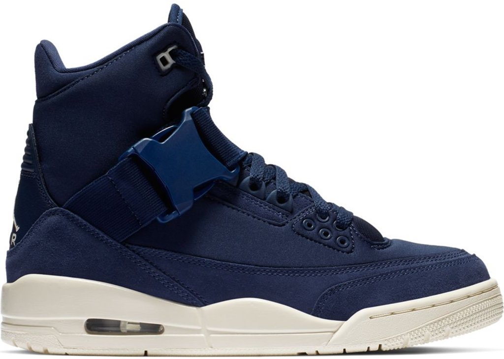 Jordan 3 Retro Explorer XX Midnight Navy Light Cream (W) Midnight Navy/Light Cream-Light Cream (BQ0006-401)