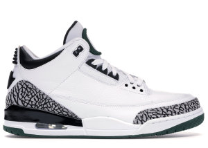 Jordan 3 Retro Oregon Ducks Pit Crew White White/Cement Grey-Black-Dark Forest Green (HO11-MNJDL-594282233)