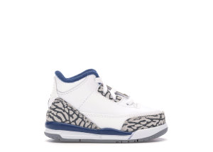 Jordan 3 Retro True Blue 2016 (TD) White/Varsity Red-True Blue (832033-106)