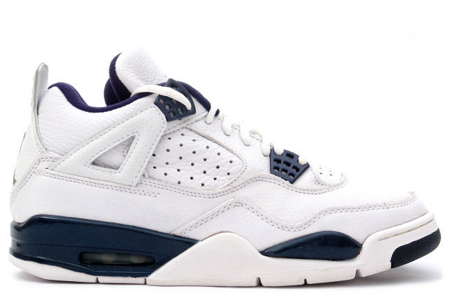 Jordan 4 Retro Columbia (1999) White/Columbia Blue-Midnight Navy (136030-141)
