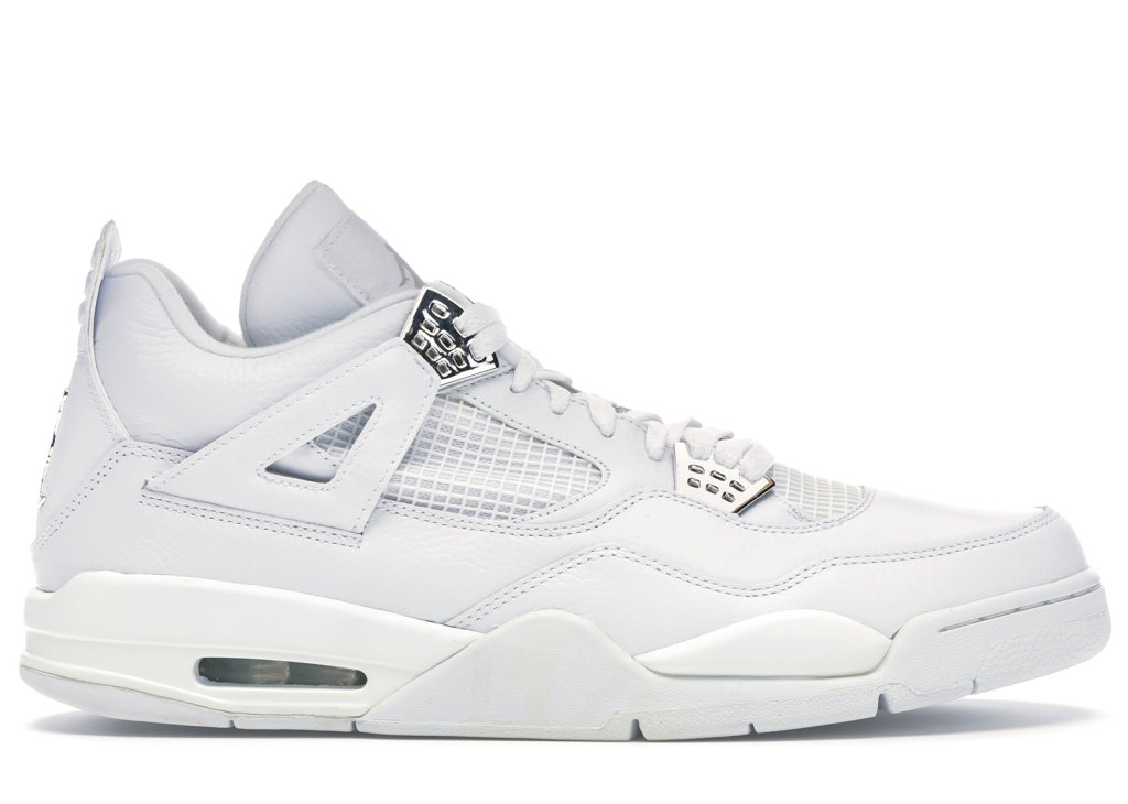 Jordan 4 Retro Pure Money (2006) White/Metallic-Silver (308497-102)