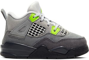 Jordan 4 Retro SE 95 Neon (TD) Cool Grey/Volt-Wolf Grey-Anthracite (CT5345-007)