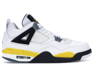Jordan  4 Retro Tour Yellow / Rare Air White/Tour Yellow-Dark Blue-Grey-Black (314254-171)
