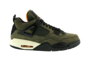 Jordan  4 Retro UNDFTD Olive-Oiled Suede-Flight Satin UNDFTD (JBM351 M1)