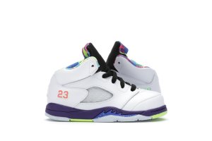 Jordan 5 Retro Alternate Bel-Air (TD) White/Court Purple-Racer Pink-Ghost Green (DB3025-100)