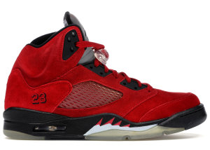Jordan 5 Retro DMP Raging Bull Red Suede Varsity Red/Black (136027-601)