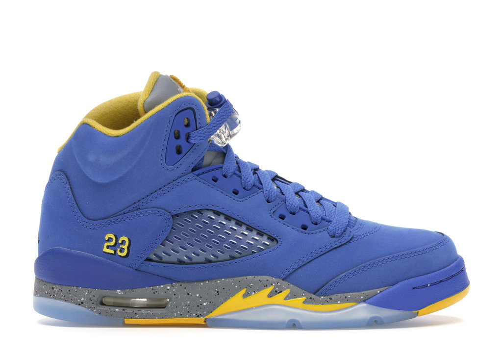 Jordan 5 Retro Laney Varsity Royal (GS) Varsity Royal/Varsity Maize-Light Charcoal (CI3287-400)