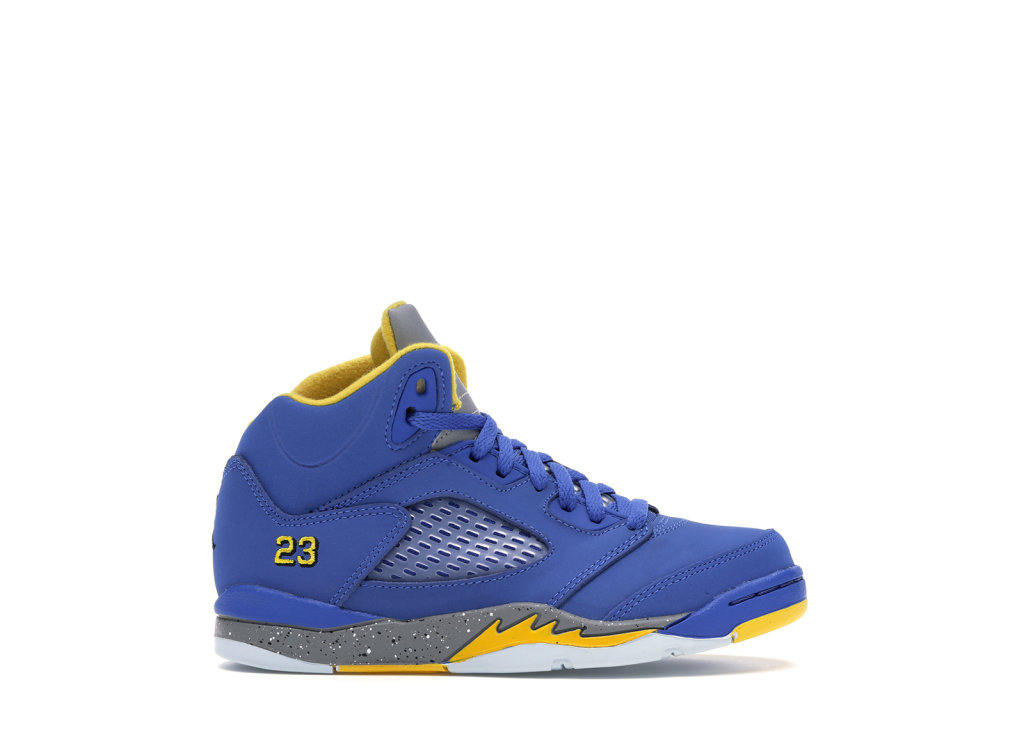 Jordan 5 Retro Laney Varsity Royal (PS) Varsity Royal/Varsity Maize-Light Charcoal (CI3288-400)