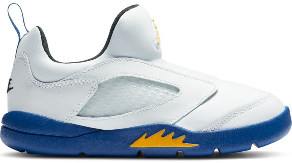 Jordan 5 Retro Little Flex Laney (PS) White/Varsity Maize-Varsity Royal (CK1227-189)