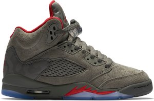 Jordan 5 Retro P51 Camo (GS) Dark Stucco/University Red-River Rock (440888-051)