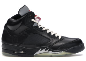 Jordan  5 Retro Premio Bin23 Black/Black-Metallic Silver (444844-001)