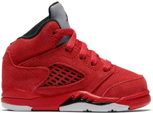 Jordan 5 Retro Red Suede (TD) University Red/Black (440890-602)