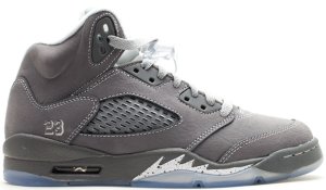 Jordan  5 Retro Wolf Grey 2011 (GS) Light Graphite/White-Wolf Grey (440888-005)