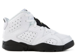 Jordan  6 Retro Alligator (PS) Neutral Grey/Black-White (384666-110)