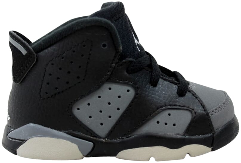 Jordan Air 6 Retro BT Black (TD) Black/White Cool Grey (384667-010)