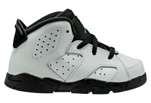 Jordan 6 Retro BT Hyper Jade (TD) White/White/Hyper Jade (384667-122)