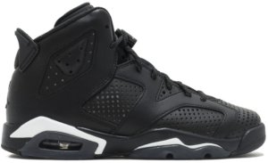 Jordan 6 Retro Black Cat (GS) Black/Black-White (384665-020)