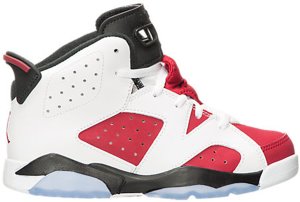 Jordan 6 Retro Carmine 2014 (PS) White/Carmine-Black (384666-160)