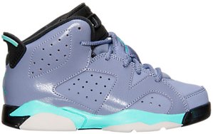 Jordan 6 Retro Iron Purple (PS) Iron Purple/Bleached Turquoise-Black (543389-508)