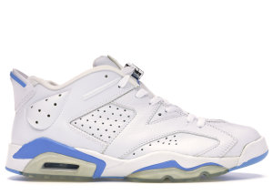 Jordan 6 Retro Low University Blue White/University Blue (304401-141)