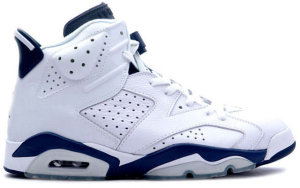 Jordan 6 Retro Midnight Navy White/Midnight Navy (136038-141)