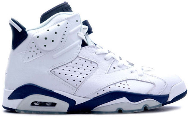 Jordan 6 Retro Midnight Navy White/Midnight Navy (136038-141)