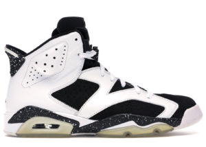 Jordan 6 Retro Oreo White/Black-Speckle (384664-101)