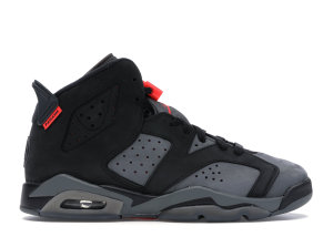 Jordan  6 Retro PSG Paris Saint-Germain (GS) Iron Grey/Infrared 23-Black (CN1078-001)