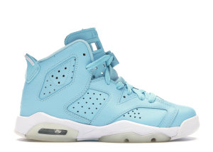 Jordan  6 Retro Pantone (GS) Still Blue/White-White (543390-407)